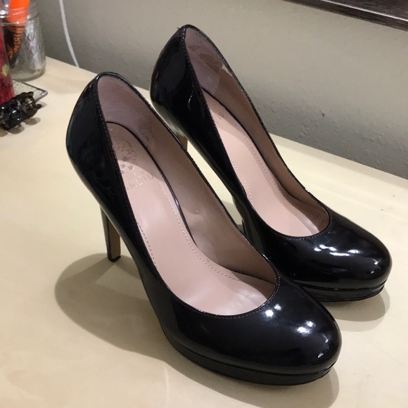 Vince Camuto Black Platform Pumps - Picture 1 of 4
